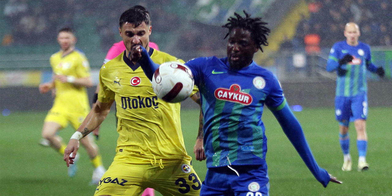 Çaykur Rizespor-Fenerbahçe Maçı Tarihi ve Saati Belli Oldu