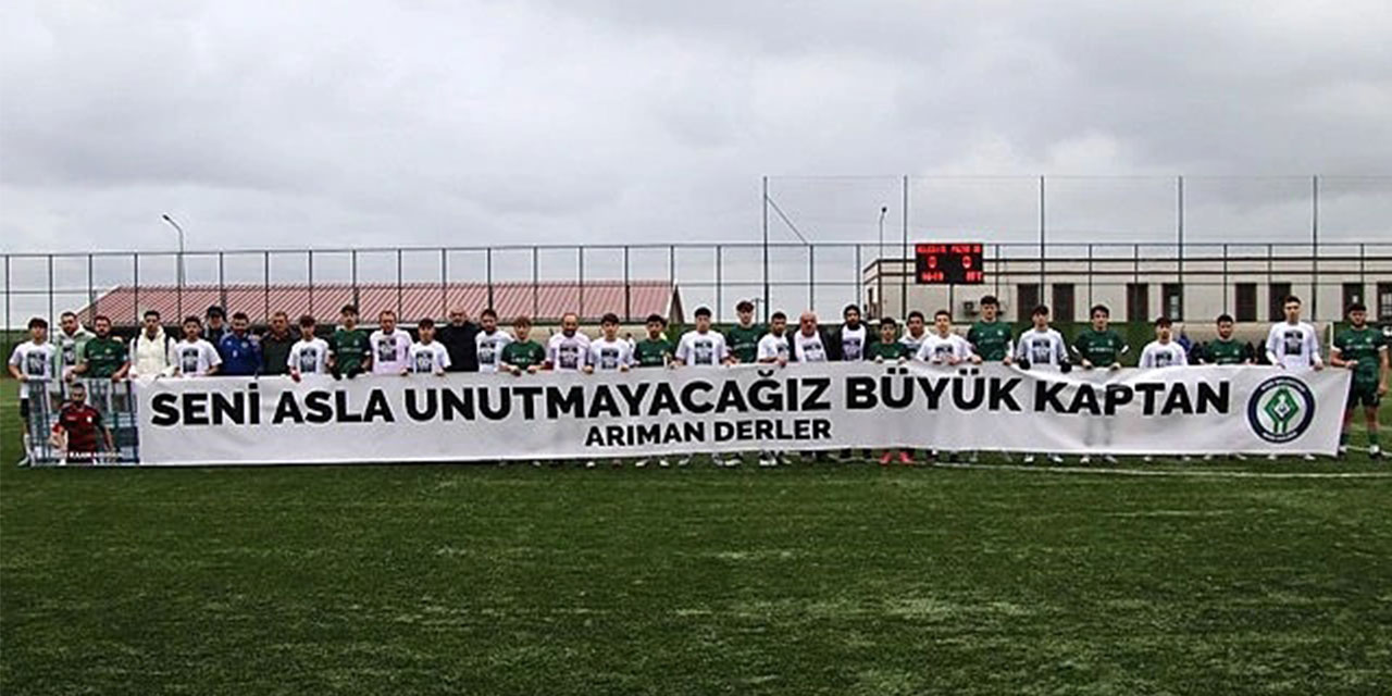 Rize Belediyespor Fatih Kaan Arıman için oynadı