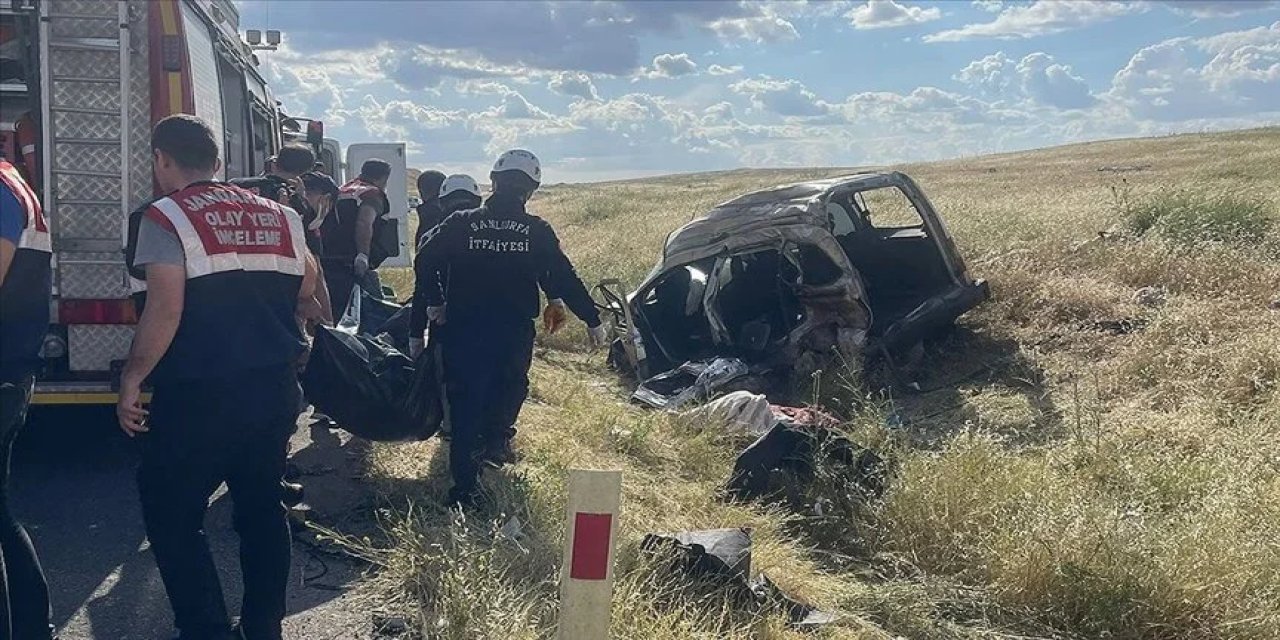 Şanlıurfa’da feci kaza: 6 ölü, 1 yaralı