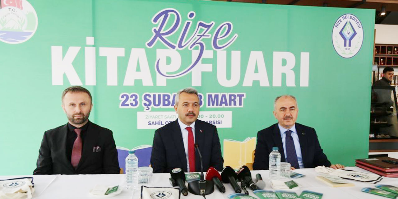 Rize Kitap Fuarı 23 Şubat'ta Açılıyor!