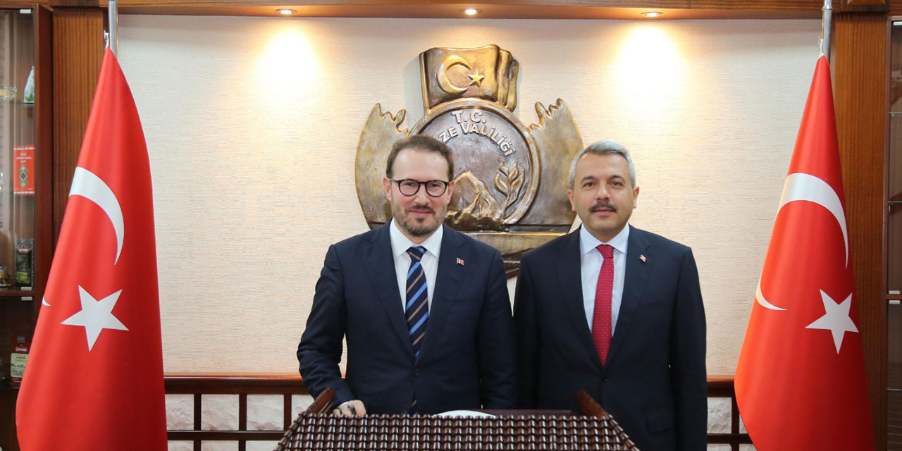 Rizeli Bakan Yardımcısı Birinci’den Rize Valisi Baydaş’a Ziyaret