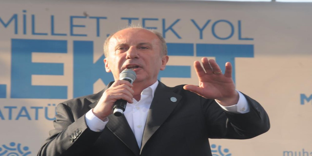 Cumhurbaşkanı adayı Muharrem İnce Yalova'da konuştu