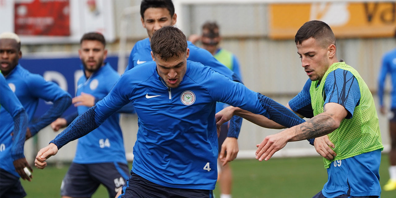 Çaykur Rizespor, Samsunspor maçının hazırlıklarını sürdürdü