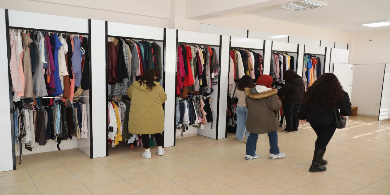 Tokat'ta, üniversite öğrencilerine 'Butik' mağazası