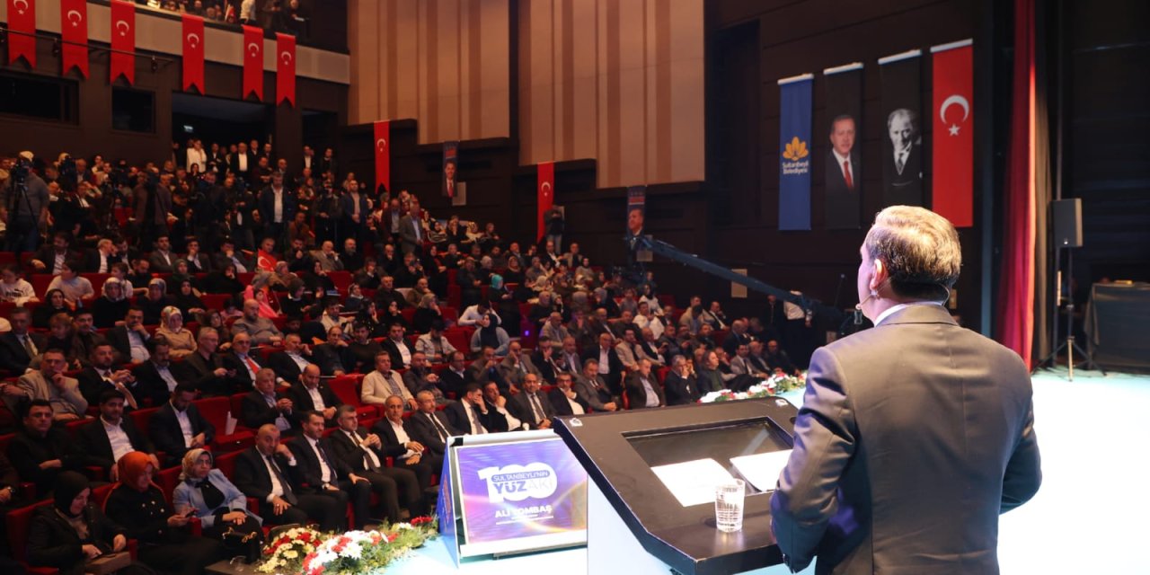 Sultanbeyli Belediye Başkan Adayı Ali Tombaş 100 Projesini Açıkladı
