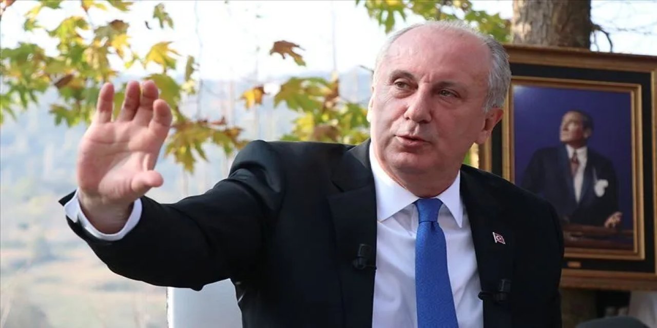 Cumhurbaşkanı adayı Muharrem İnce Antalya'da konuştu