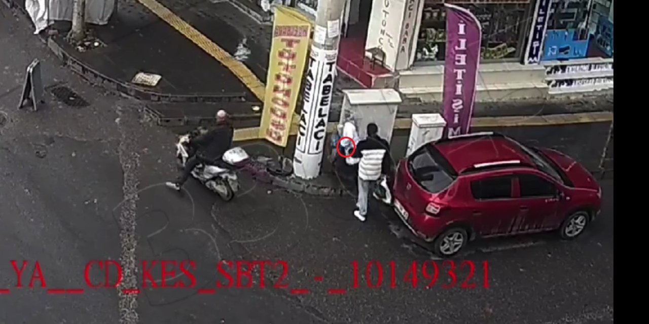 Diyarbakır’da Yankesicilik Yöntemiyle Cep Telefonu Hırsızlığı Kamerada