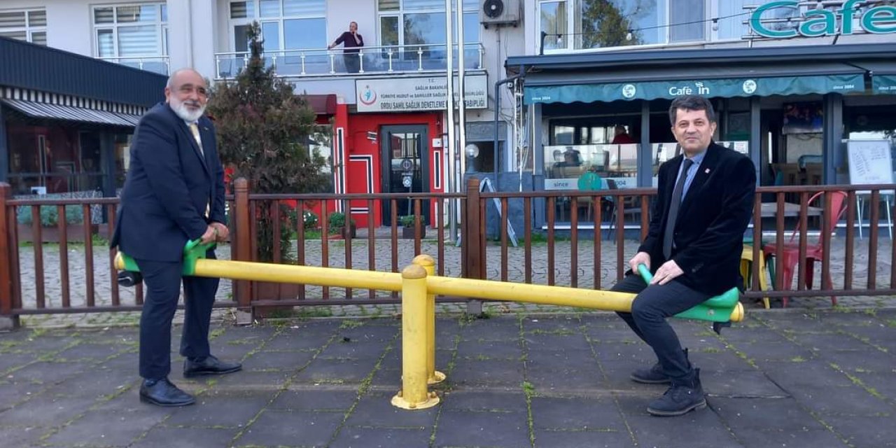 Ordu’da Büyükşehir Belediye Başkan Adayları Tahterevalliye Bindi