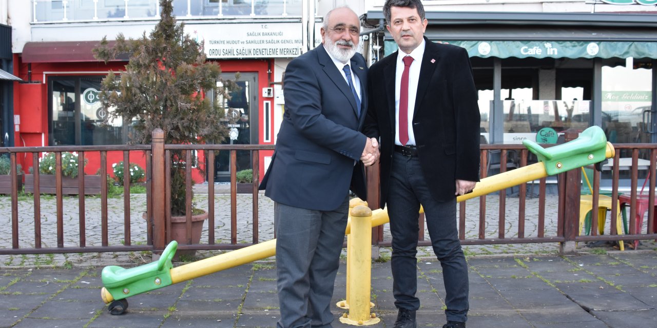 Ordu’da Büyükşehir Belediye Başkan Adayları Tahterevalliye Bindi (2)