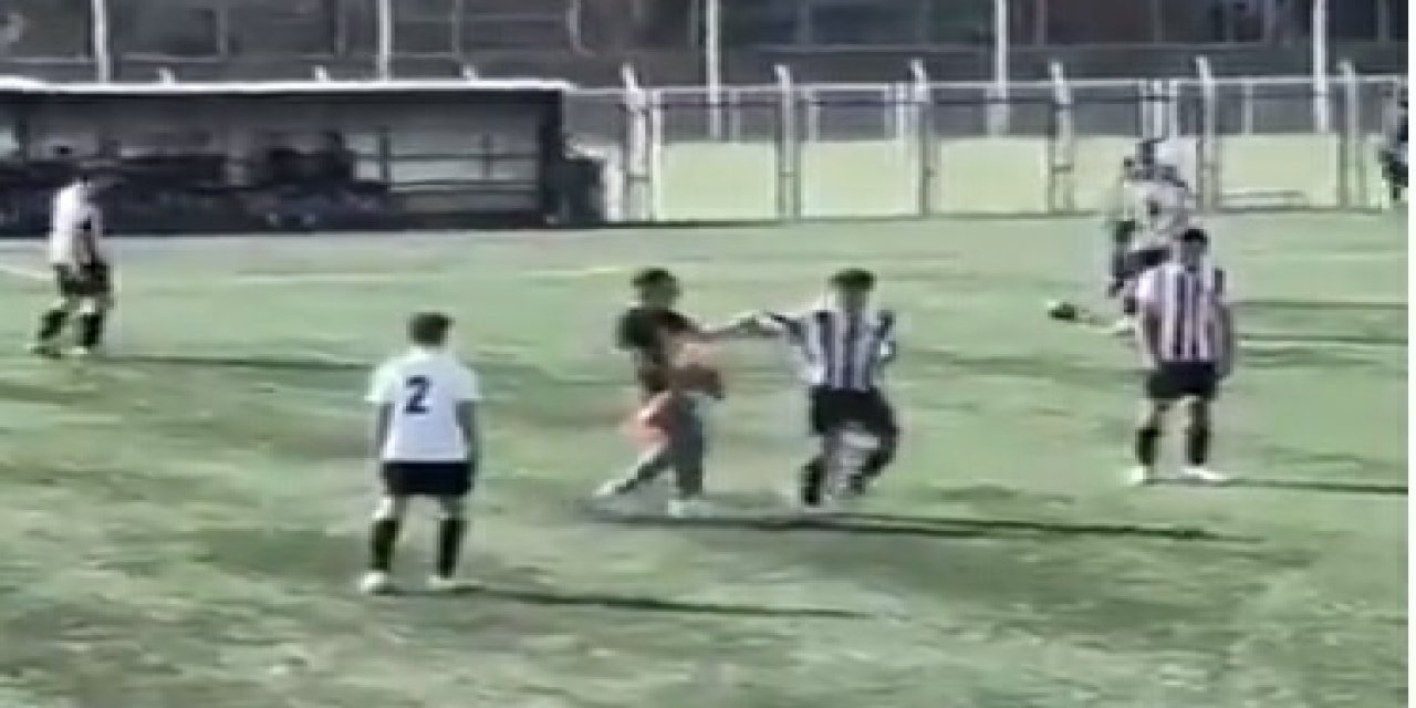16 Yaşındaki Futbolculara Saldıran Holigan Tutuklandı
