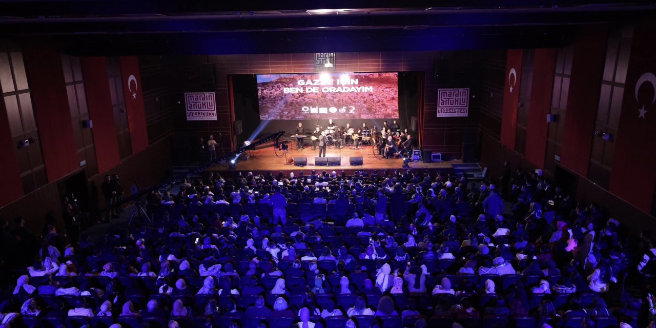 Mardin’de 'Gazze İçin Ben De Oradayım' Konseri