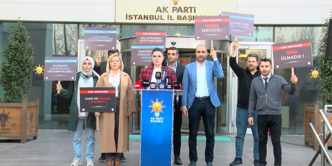 Ak Parti İstanbul'dan 28 Şubat Açıklaması