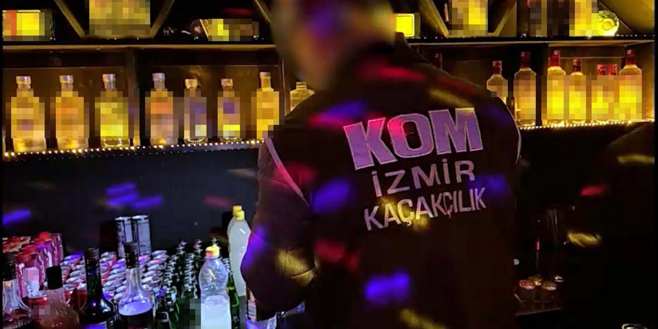 İzmir'de 69 Ton Sahte Alkol Ele Geçirildi