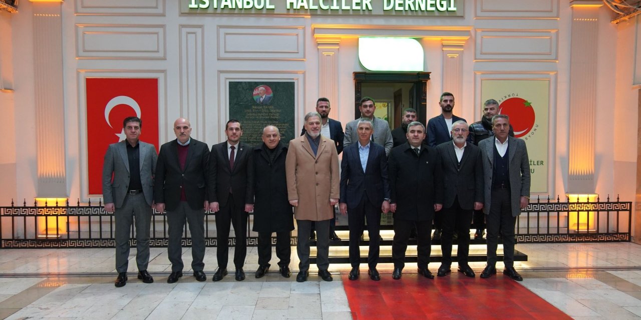 Yeniden Refah Partisi İbb Başkan Adayı Mehmet Altınöz, Hal Esnafını Ziyaret Etti