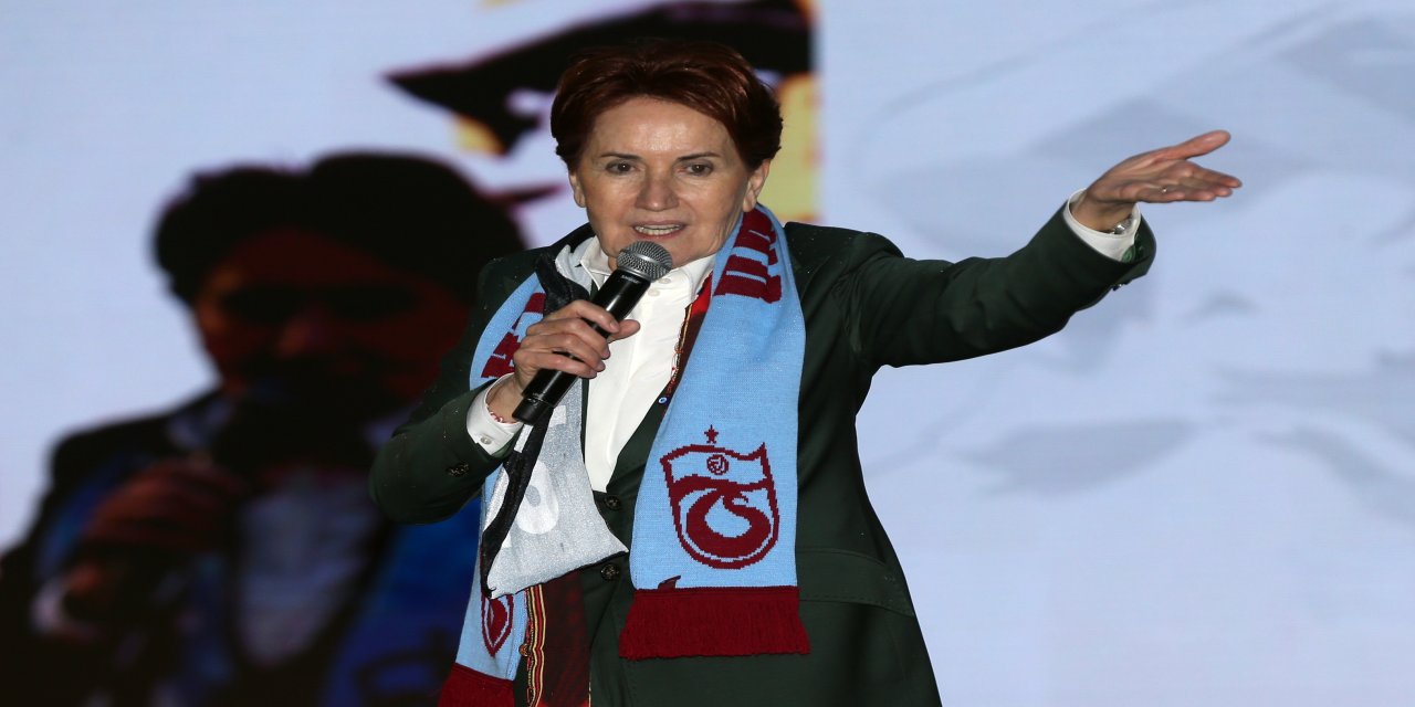 İYİ Parti Genel Başkanı Akşener, Trabzon'da mitingde konuştu