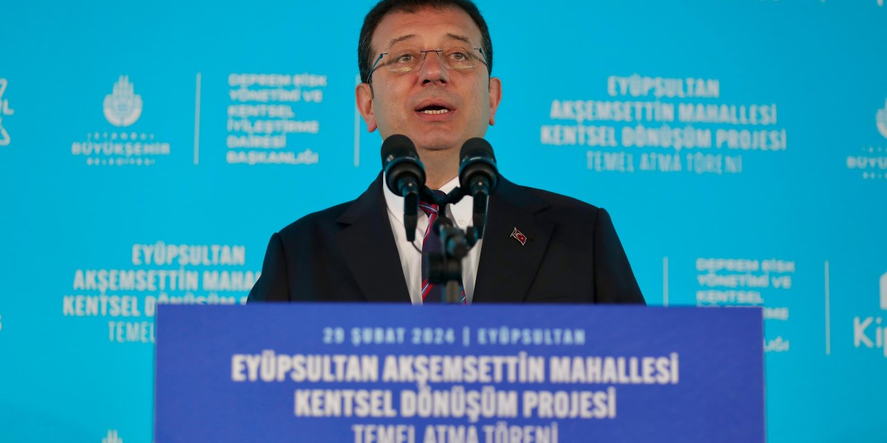 İmamoğlu: Kentsel Dönüşüm Deyince Bir Sorun Yumağı Hissediliyor