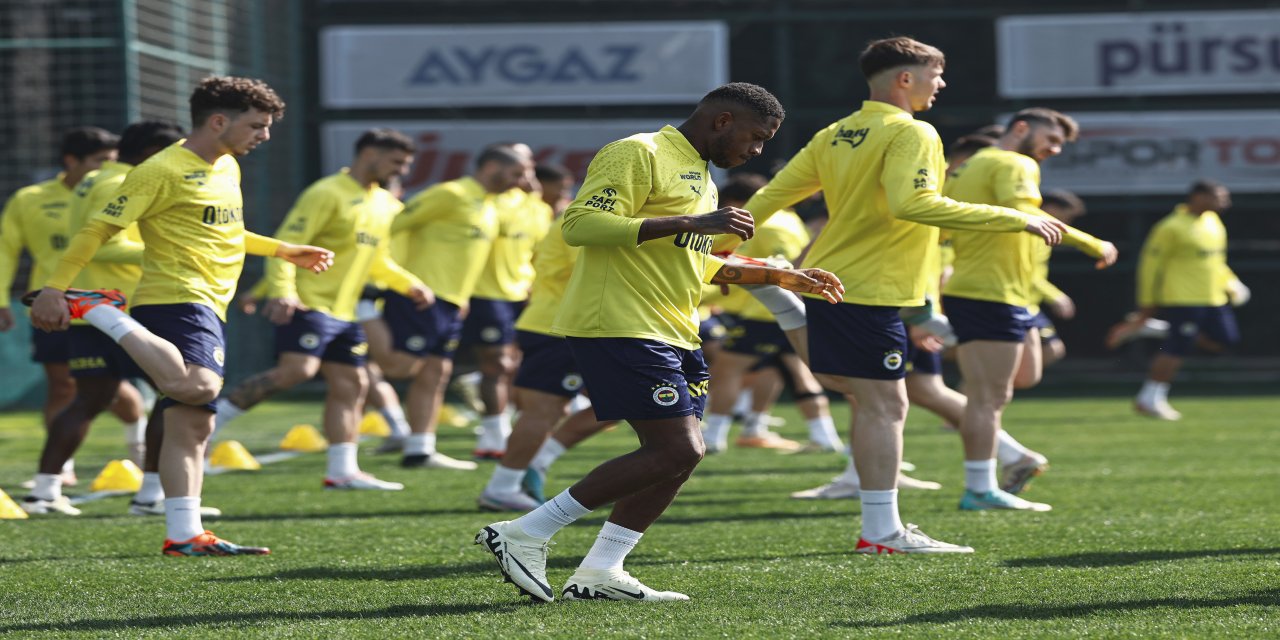 Fenerbahçe, Hatayspor Maçının Hazırlıklarını Sürdürdü