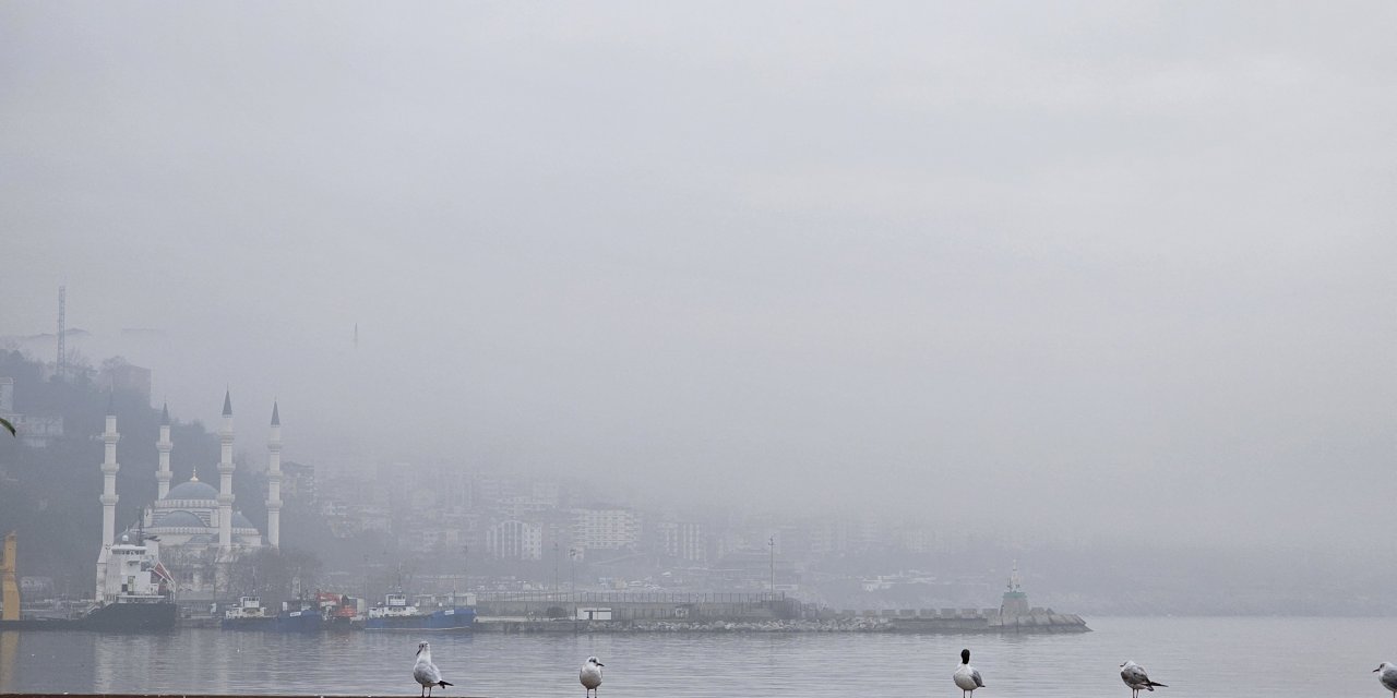 Zonguldak'ta Yoğun Sis Etkili Oldu