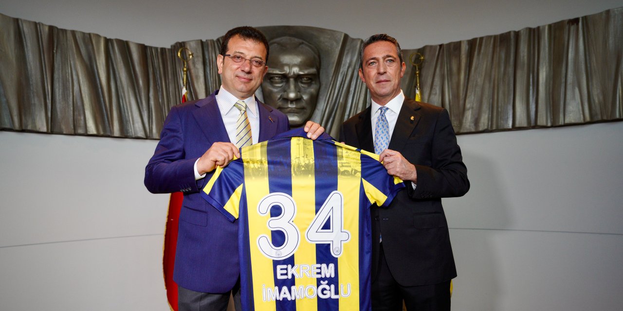 İbb Başkanı İmamoğlu’ndan Fenerbahçe Başkanı Ali Koç’a Ziyaret