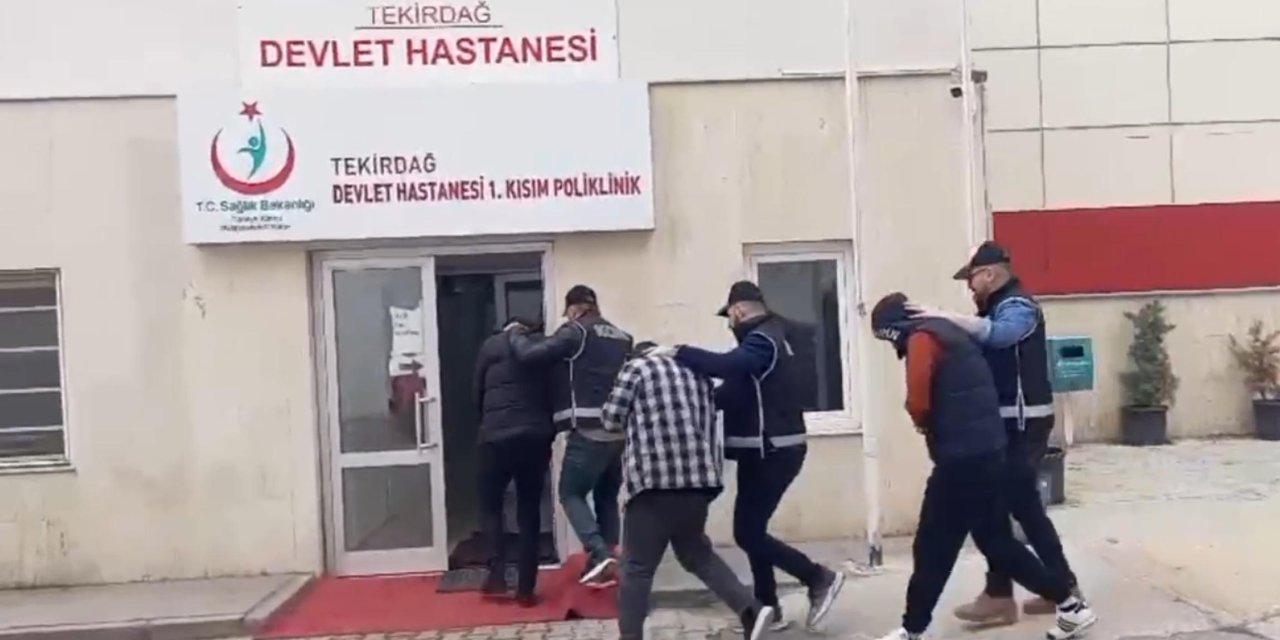 Tekirdağ'da 'Tefeci' Operasyonunda 10 Gözaltı