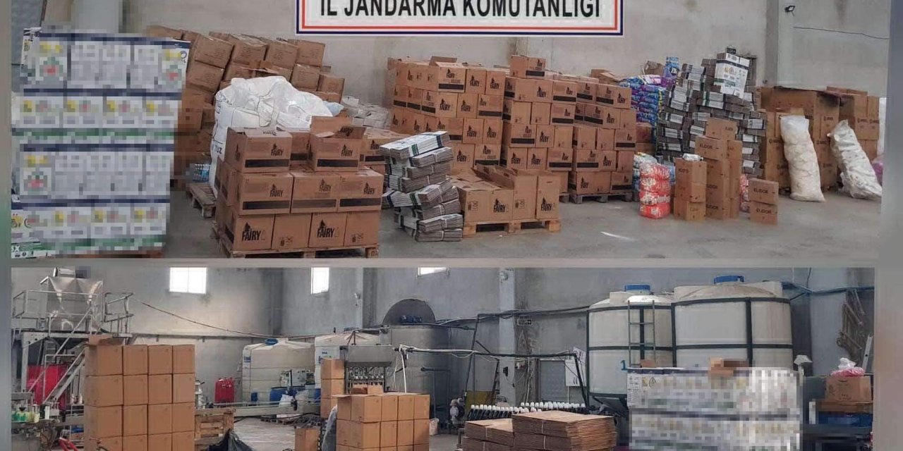 Tekirdağ'da Piyasa Değeri 2,5 Milyon Lira Olan Sahte Deterjan Ve Şampuan Ele Geçirildi