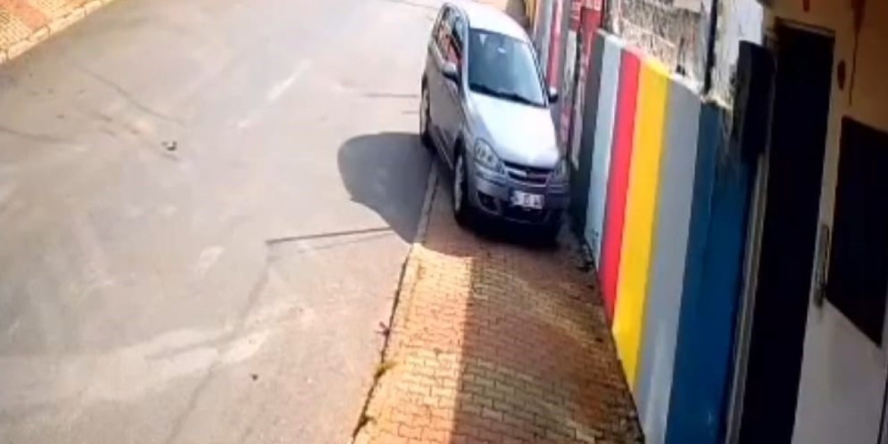 Sultanbeyli'de İlginç Kaza Kamerada