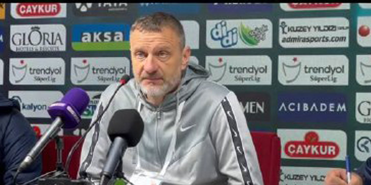 Hari Vukas’tan Rize Maçı Değerlendirmesi: “En kısa zamanda bu maçı unutmamız gerekiyor”