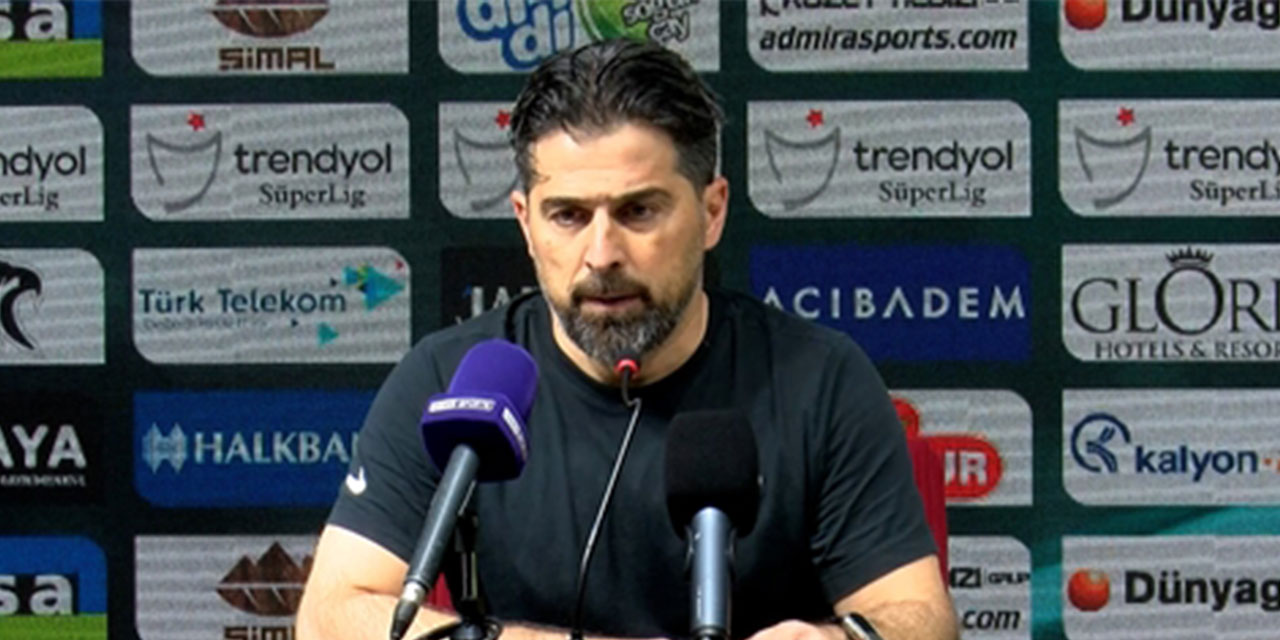 İlhan Palut: "Daha çok mücadele eden, ikili mücadele kazanan Çaykur Rizespor vardı sahada"