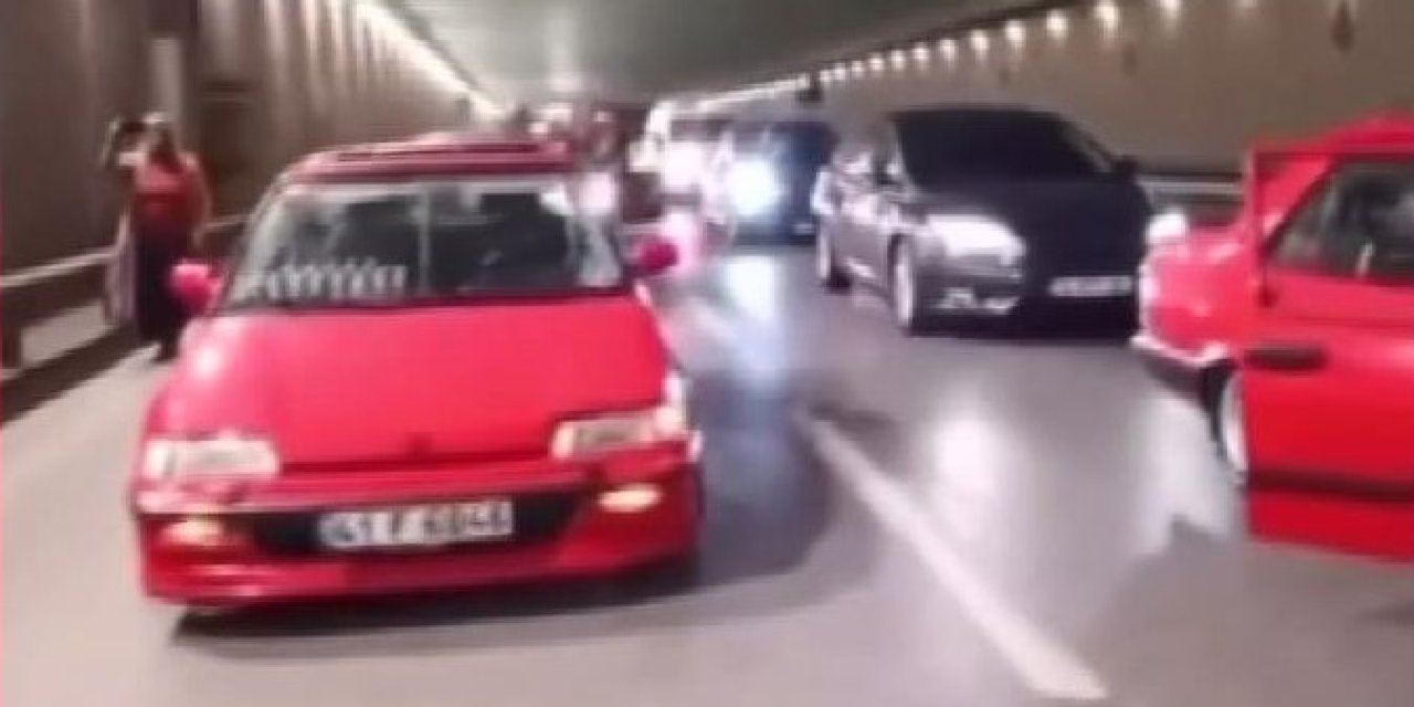 Sultanbeyli'de Asker Eğlencesinde Tünel Kapatıp Meşale Yaktılar