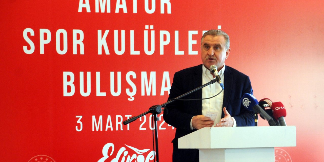 Bakan Bak: Edirne'yi Balkanlar’ın Spor Merkezi Yapmaya Çalışıyoruz