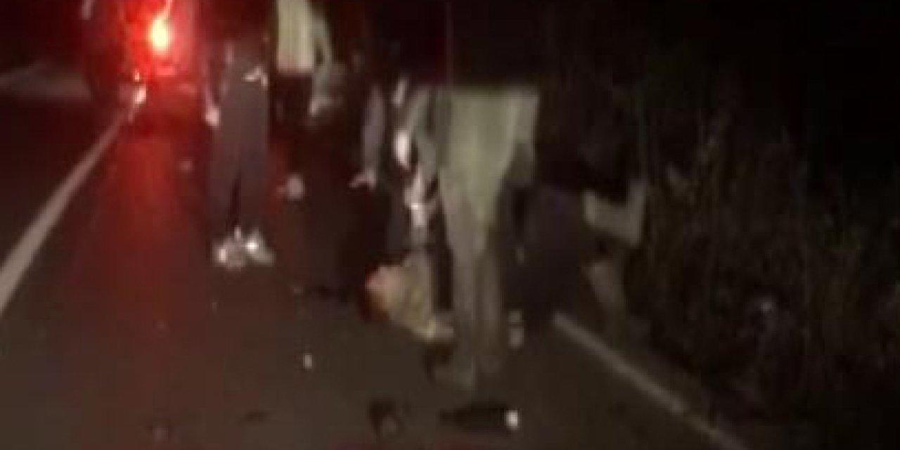 Eyüpsultan'da Lüks Cip Emniyet Şeridinde Bekleyenlere Çarptı: 1 Ölü, 4 Yaralı