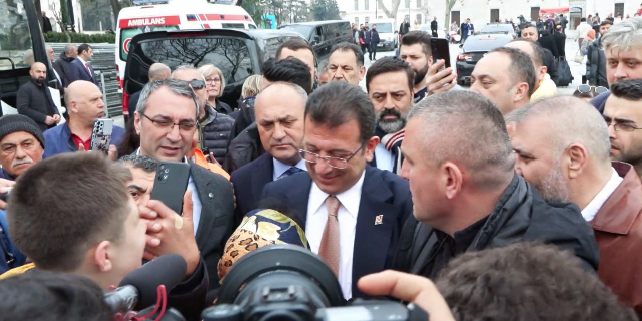 İbb Başkanı İmamoğlu Ordu Caddesi'nin Açılışında Konuştu