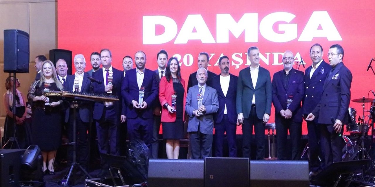 Damga Gazetesi 20'nci Yaş Gününü Ödül Töreniyle Kutladı