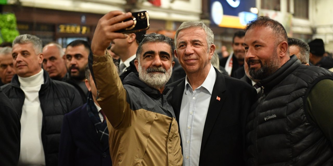 Mansur Yavaş, Hal Esnafı İle Bir Araya Geldi