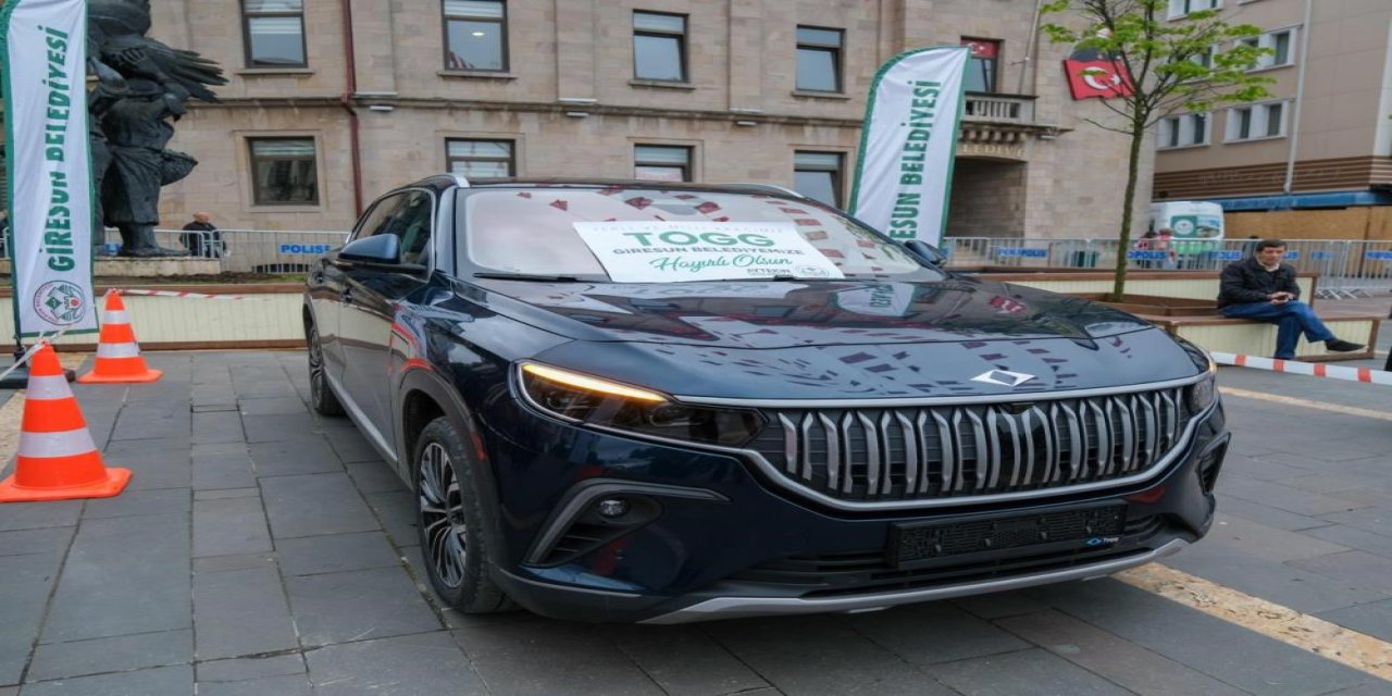 Yerli otomobil Togg, Giresun Belediyesi filosuna katıldı