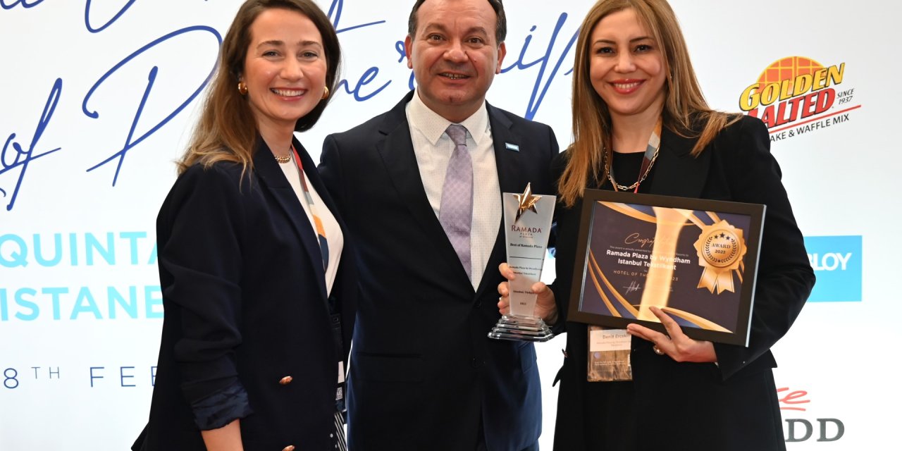 Ramada Plaza By Wyndham İstanbul Tekstilkent’e ‘Hotel Of The Year 2023’ Ödülü