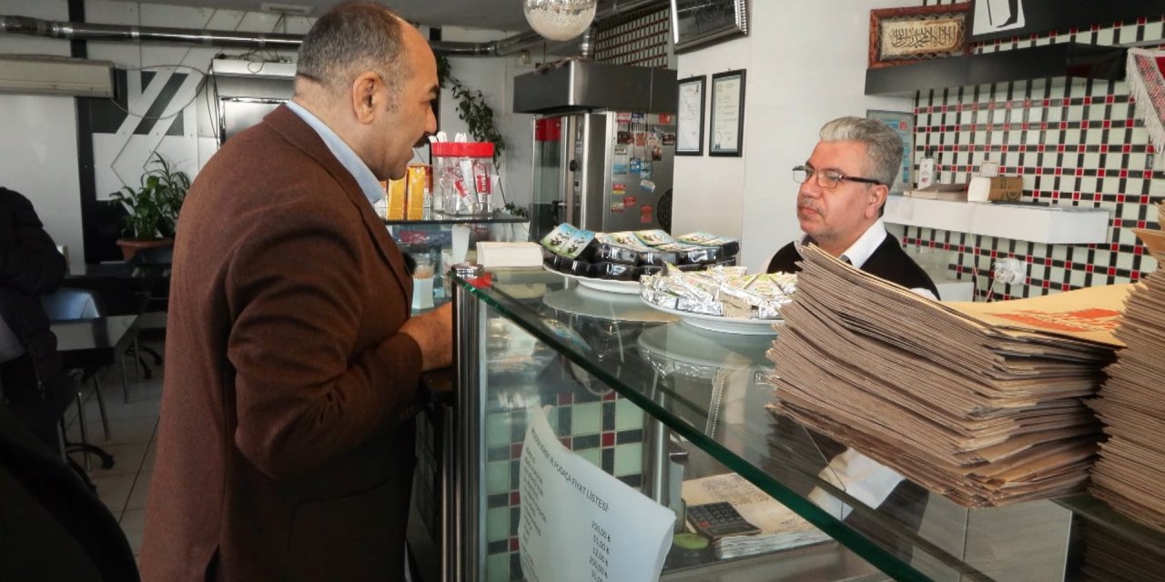 İyi Parti Esenyurt Belediye Başkan Adayı Muharrem Yıldız Esnafı Ziyaret Etti