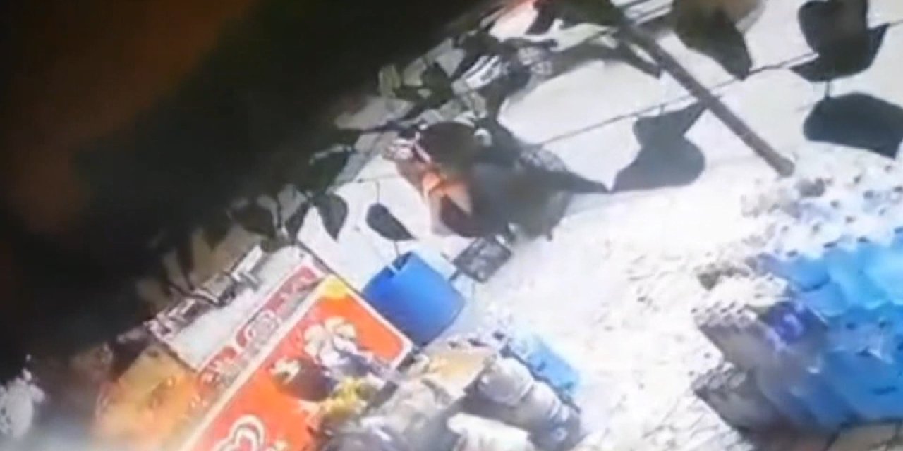 Sultangazi'de Çöp Kovası Hırsızlığı Kamerada