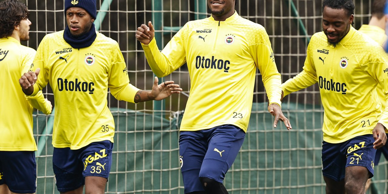 Fenerbahçe'de Union Saint-gilloise Maçının Hazırlıkları Sürdü