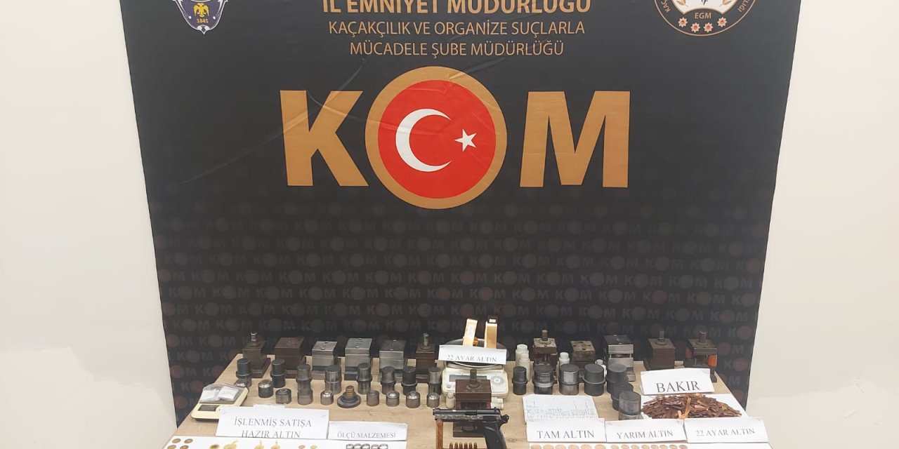 Kahramanmaraş'ta 3 Milyon Lira Değerinde Kaçak Basım Altın Ele Geçirildi