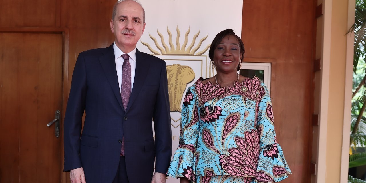 Tbmm Başkanı Kurtulmuş, Fildişi Sahili Senato Başkanı Camara İle Görüştü