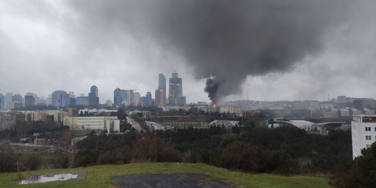İstanbul- İtü Yerleşkesinde Yangın-1