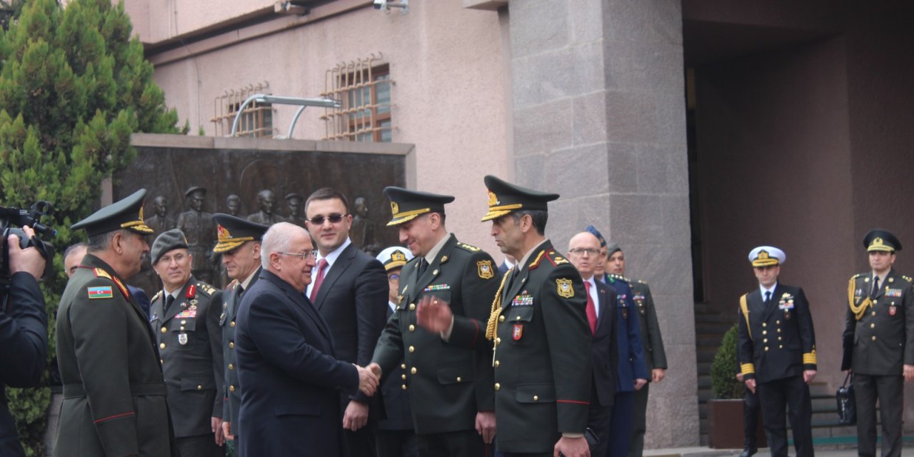 Bakan Güler, Azerbaycanlı Mevkidaşı Hasanov İle Görüştü