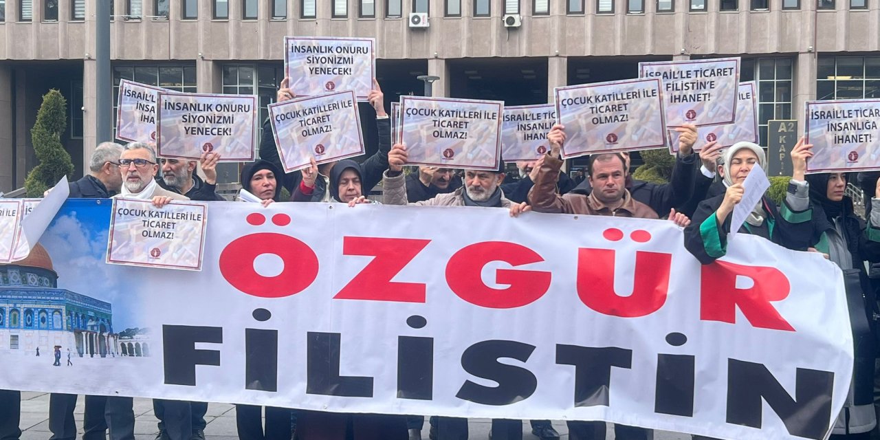 Ankara'da İsrail'le Ticaret Yapan Şirketlere Yönelik Suç Duyurusu