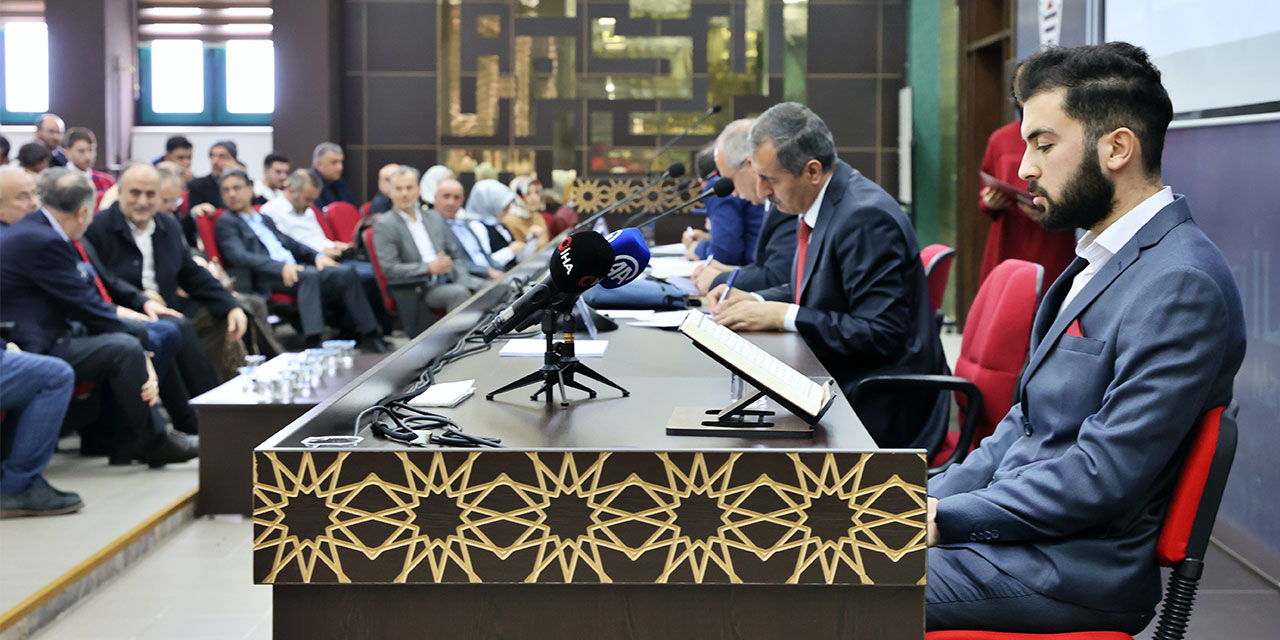 Üniversiteler Arası Kur'an-ı Kerim Güzel Okuma Yarışması Karadeniz Bölge Finali Samsun'da yapıldı