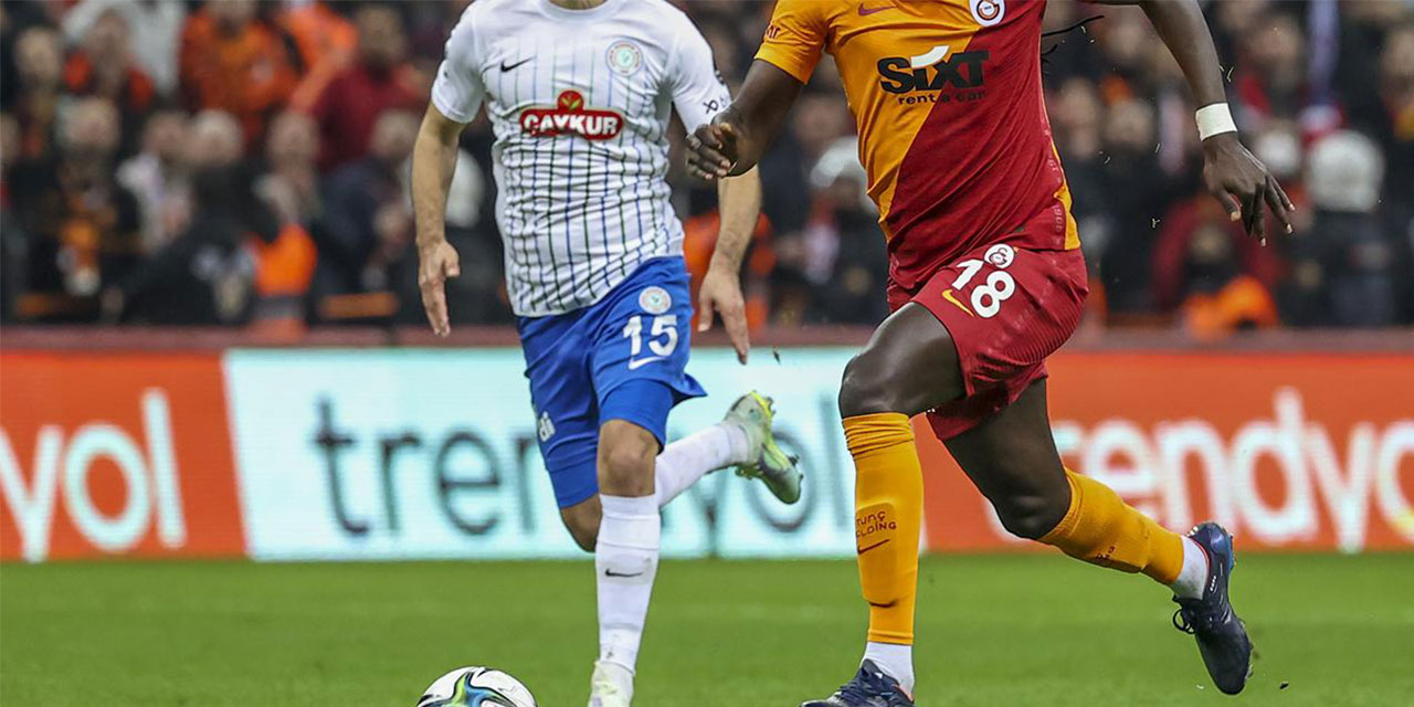 Çaykur Rizespor’un Galatasaray maçı ilk 11’i belli oldu