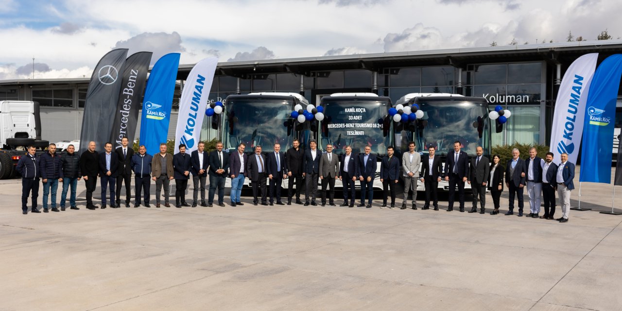 Kâmil Koç, 33 Adet Mercedes-benz Otobüsü Filosuna Kattı