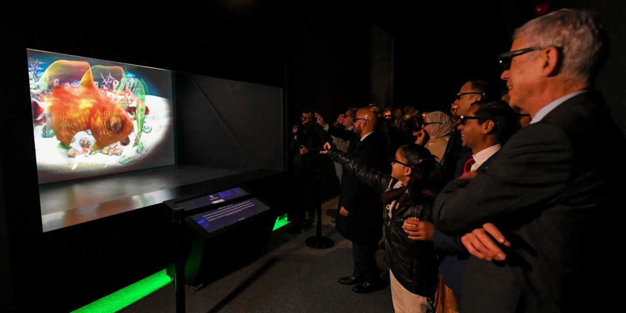 Mansur Yavaş, Büyükelçilere Dijital Hayvanat Bahçesi'ni Tanıttı