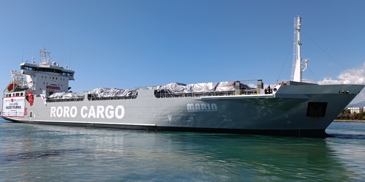 Mersin'den Gazze'ye İnsani Yardım Gamisi Yola Çıktı