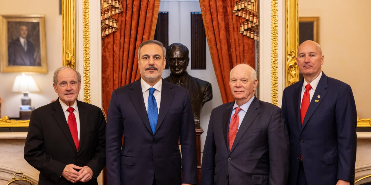 Bakan Fidan, Abd Senatosu Dış İlişkiler Komitesi Başkanı Cardin İle Görüştü